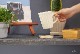 カウンター カラードアンティーク 長さオーダー  幅60cm x 長さ50 - 200cm【納期3週間程度】