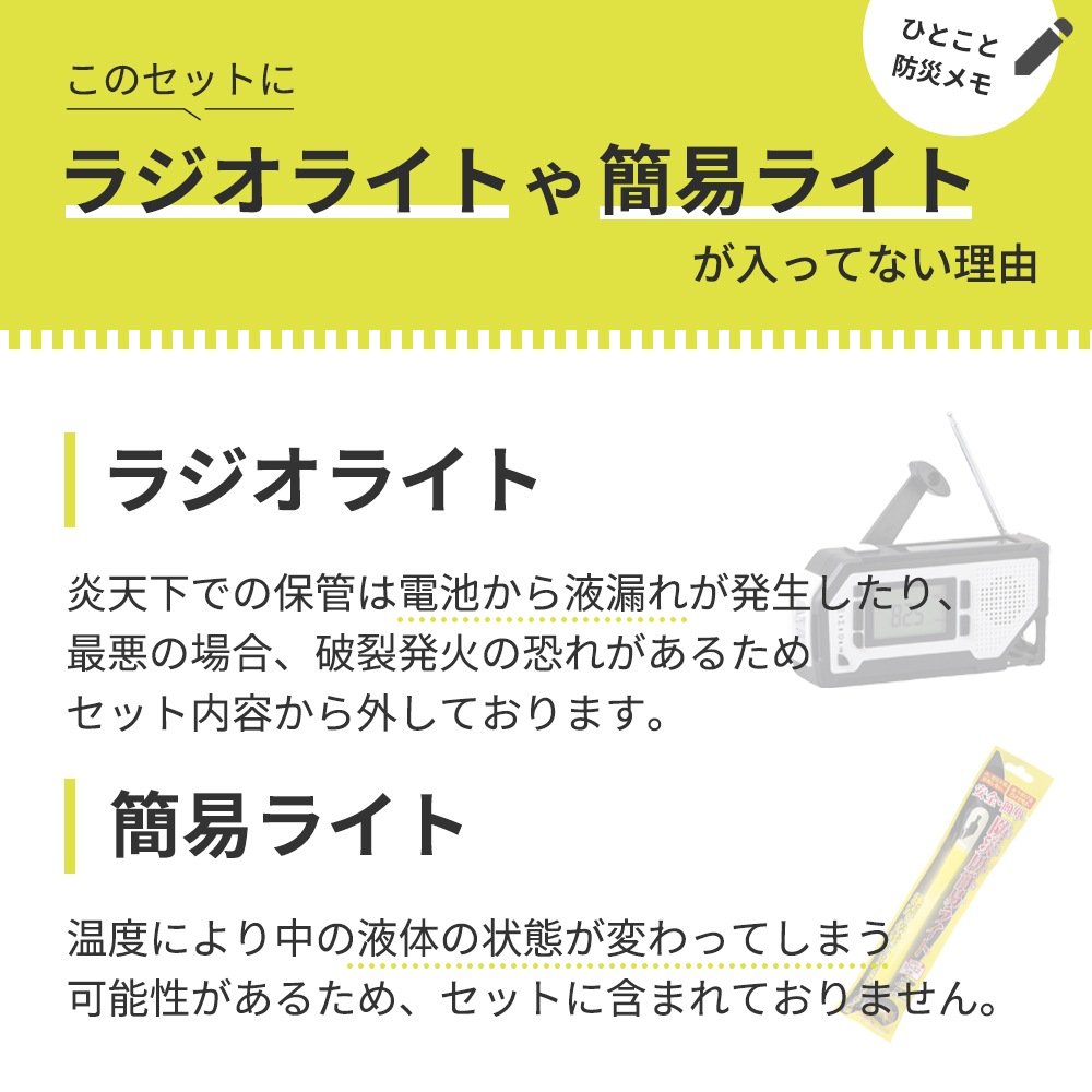 車載用防災11点セット | 防災用品,防災セット,車の防災セット | クラシド