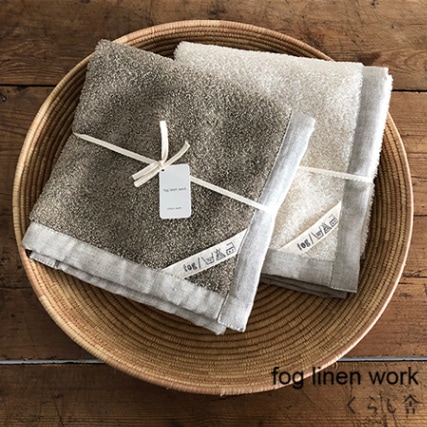 fog linen work フォグリネンワーク リネン マッサージバスマット