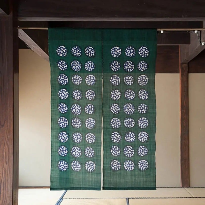 最終 しな布 科布 榀布 暖簾 型染め 最終 しな布 科布 榀布 暖簾 型染め (自然布の魅力 榀糸織の帯