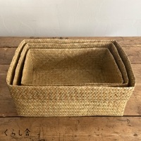 カチュー水草 かご 角型 3点セット