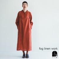 fog linen work フォグリネンワーク シアー オーバードレス パン ブリュレ|fog linen work ファッション|ブランド別