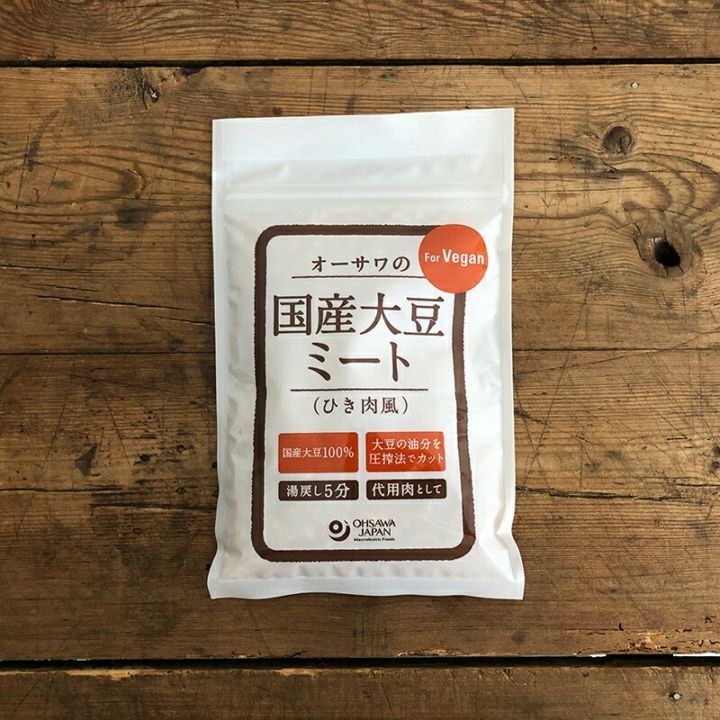 オーサワの国内産大豆ミート ひき肉風 100g