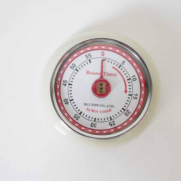 DULTON】 キッチンタイマー ウィズ マグネット アイボリー｜キッチン