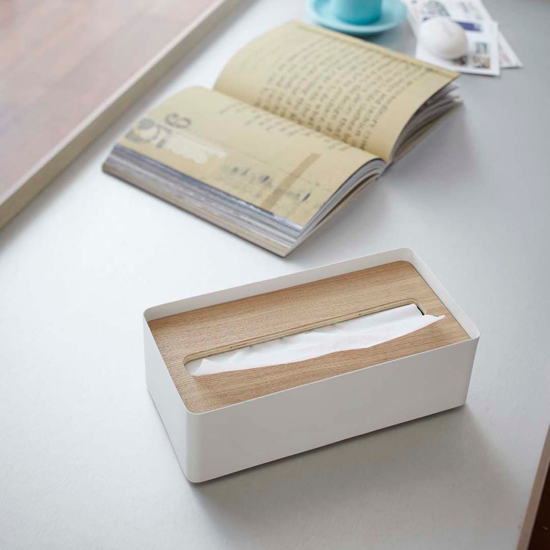 Rin 蓋付きティッシュケース ｌ ナチュラル おすすめ 人気商品 Kurasso クラッソ