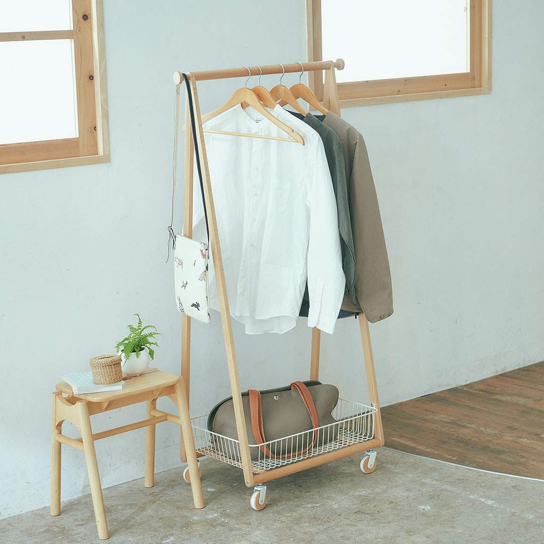LIV-CH1(WH) リヴコートハンガー｜リビング用品,棚