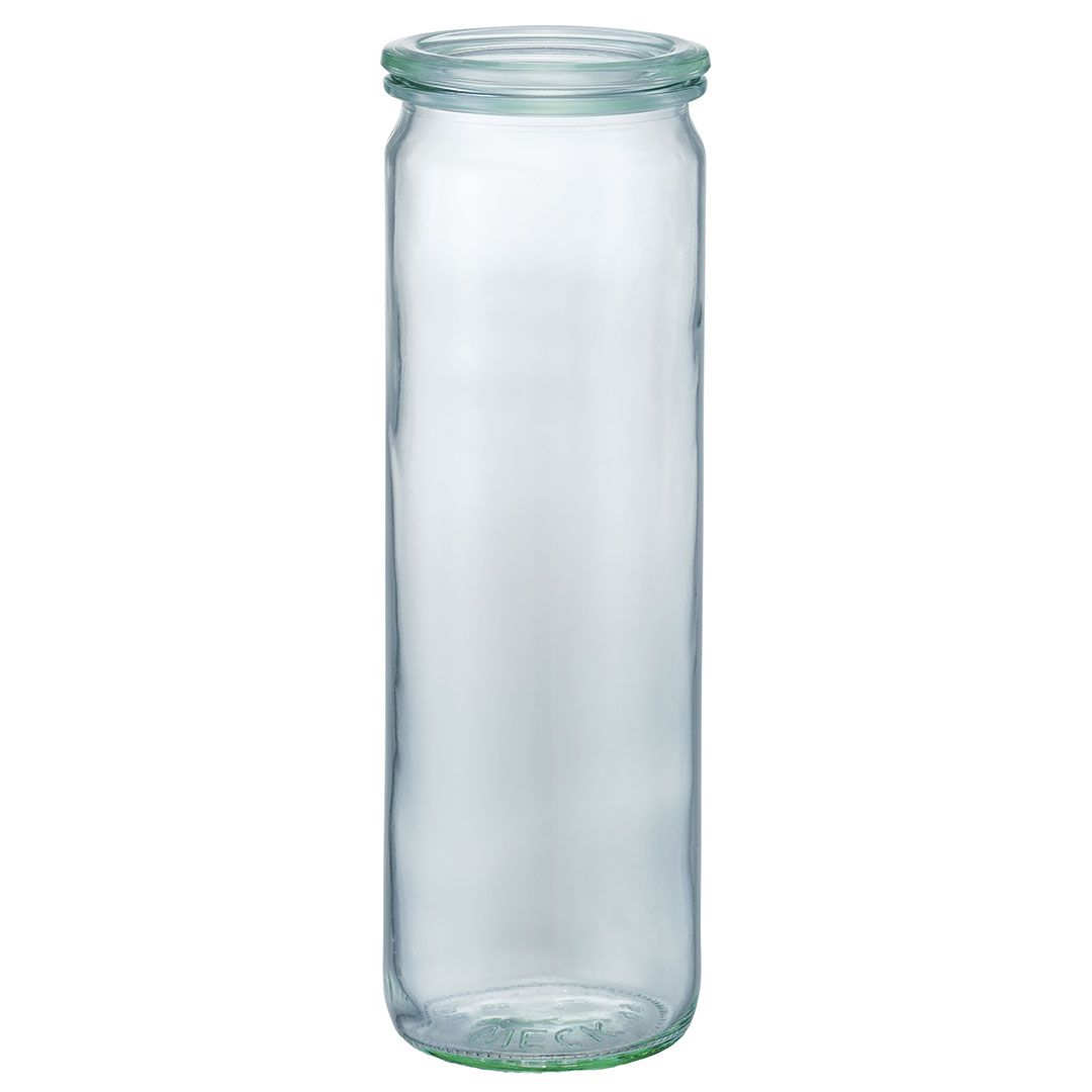 WECK ガラス瓶セット　500ml  600ml WECK キャニスター ストレート 600ml 6個セット STRAIGHT ガラス