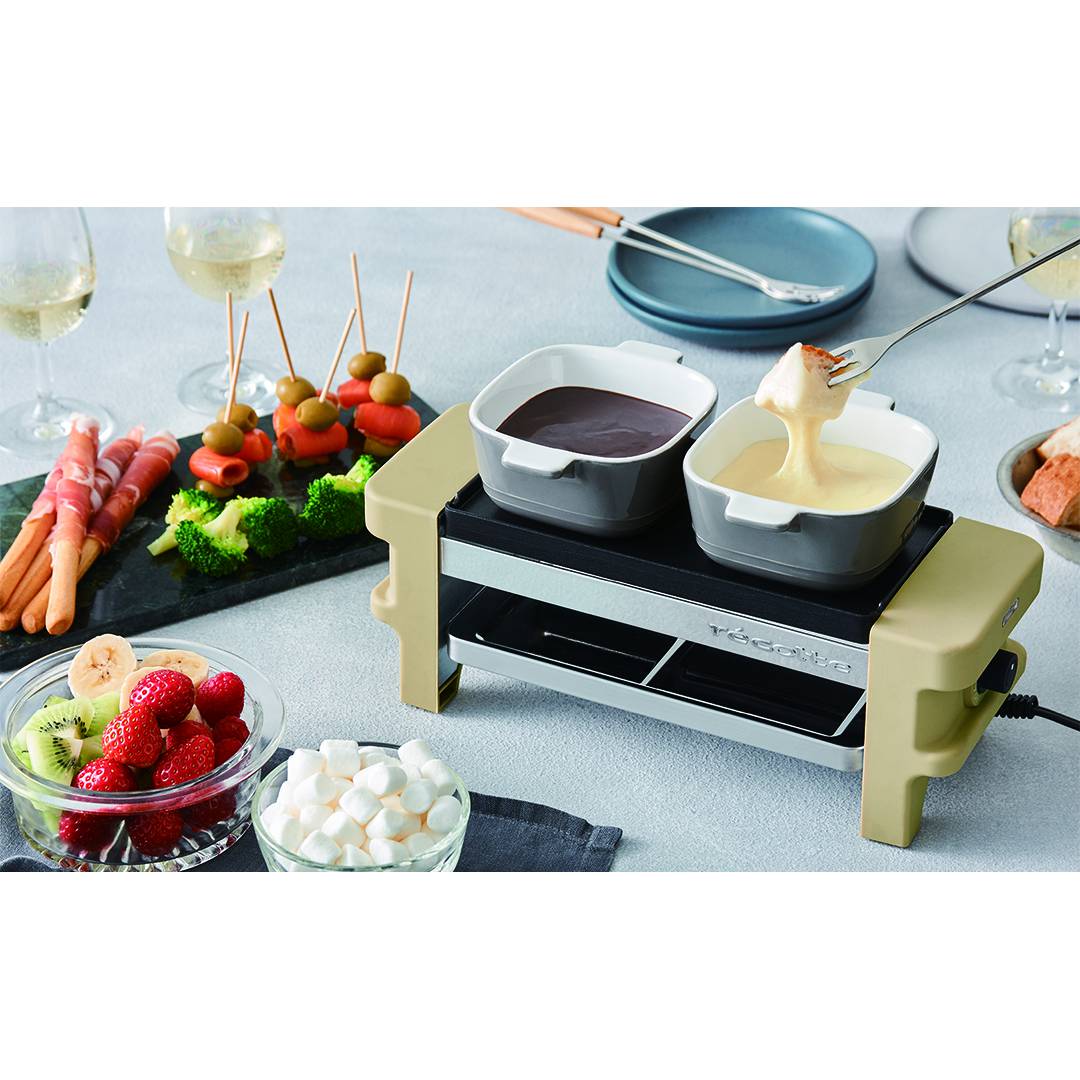 recolte】 ラクレット＆フォンデュメーカーメルト ベージュ