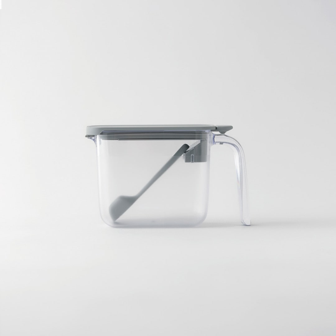 MARNA】調味料ポット グレー｜キッチン用品,保存容器・調味料入れ,調味