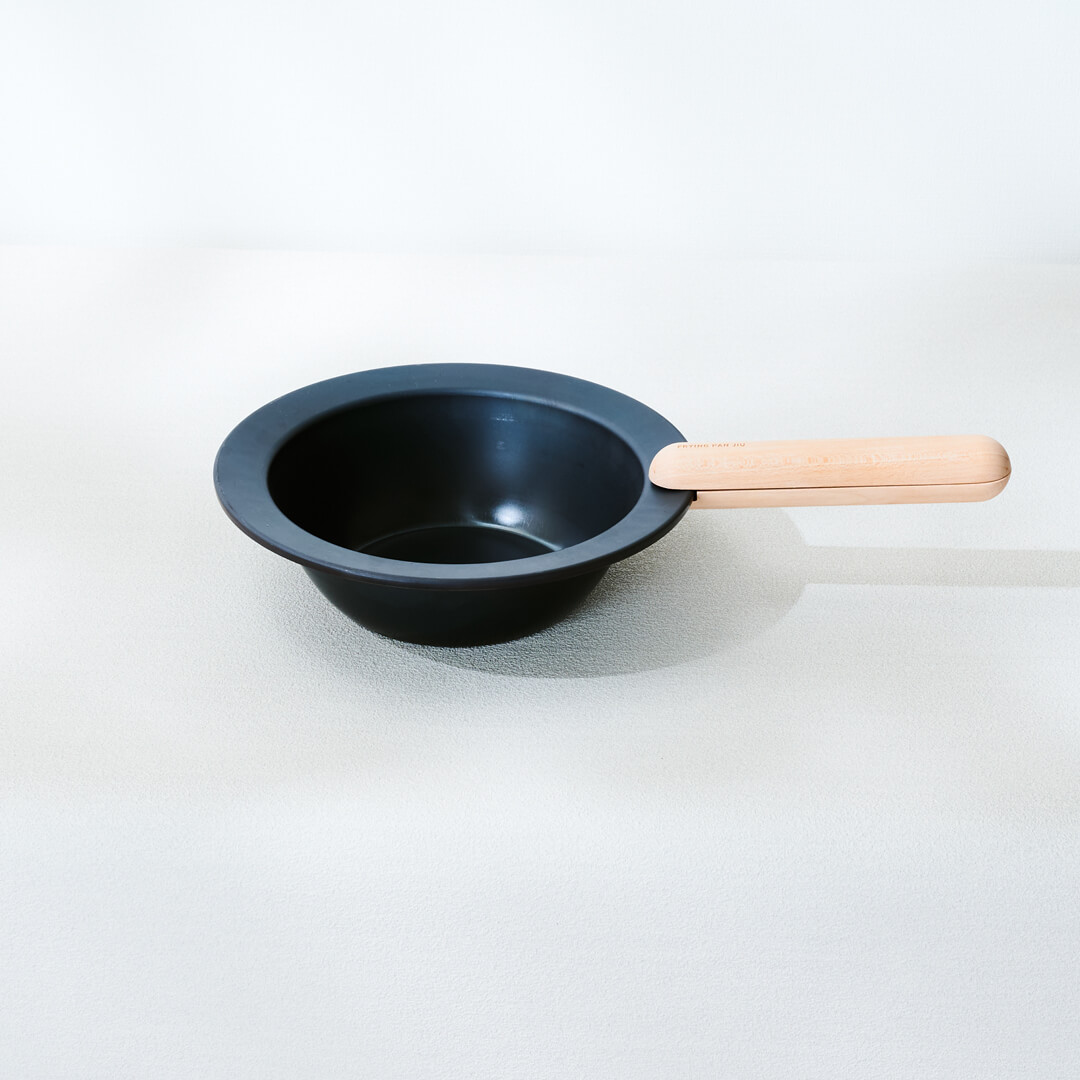 FRYING PAN JIU】 M 深型 ハンドルセット ビーチ｜キッチン用品,鍋