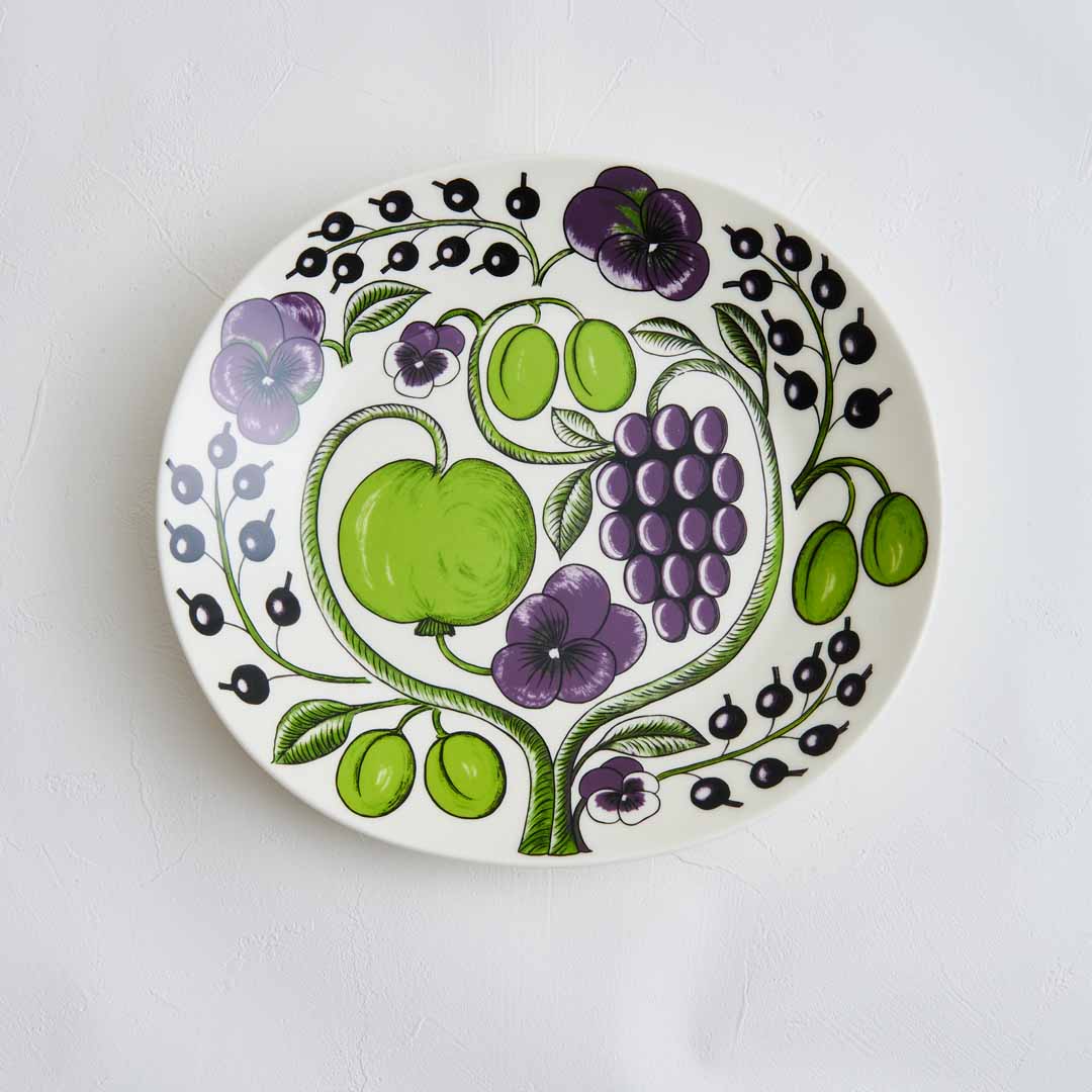 ARABIA】 パラティッシ オーバルプレート 25cm パープル｜キッチン用品