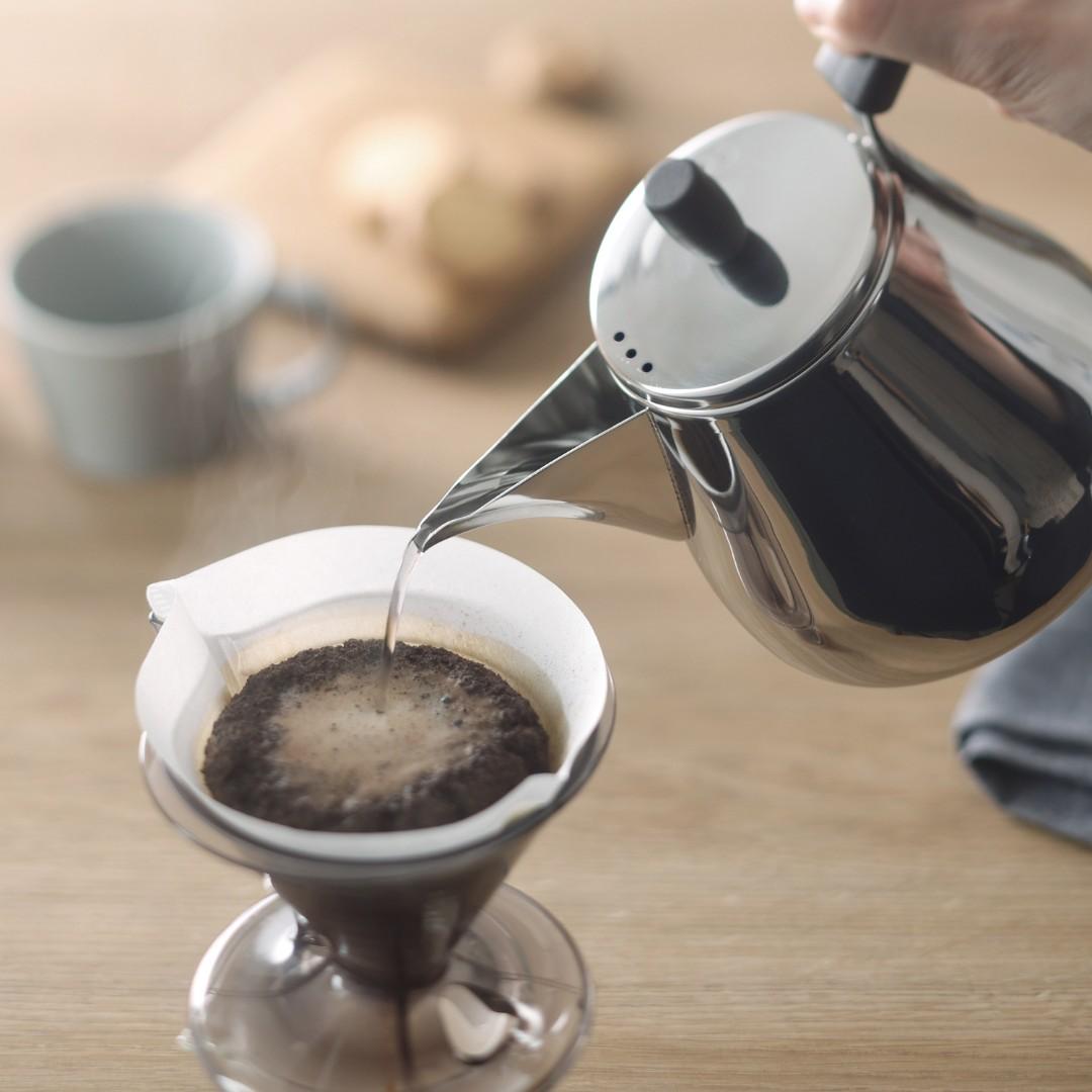 三宝産業 ユキワ 18-8 M型 コーヒーポット 3人用 400ml 日本製 三宝産業 YUKIWAユキワ UK 18-8 K型 コーヒーポット 3人