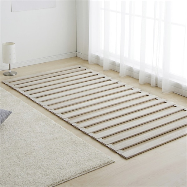 ロール式桐すのこベッド シングル｜SIMPLE STYLE (シンプルスタイル