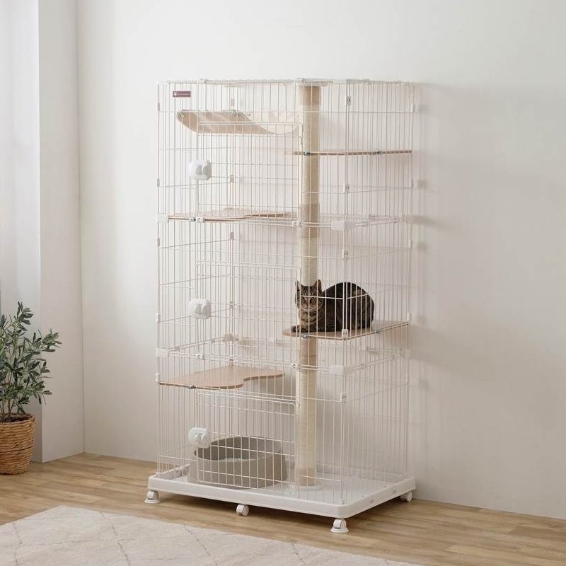 アイリスオーヤマ 大型 ワイド キャットケージ Amazon | アイリスオーヤマ キャットタワー付ケージ ワイド