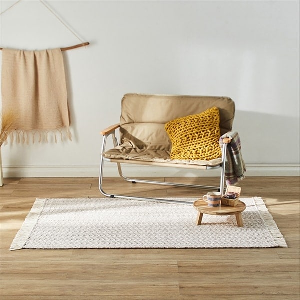 インド綿マット 100×150｜SIMPLE STYLE (シンプルスタイル),ラグ