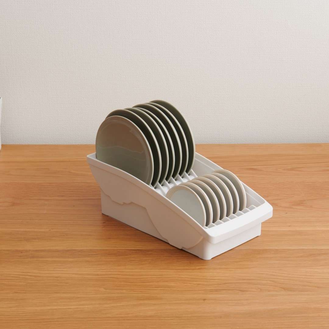 ディッシュスタンド トトノ】 棚置き用ディッシュスタンドR ミニ｜キッチン用品