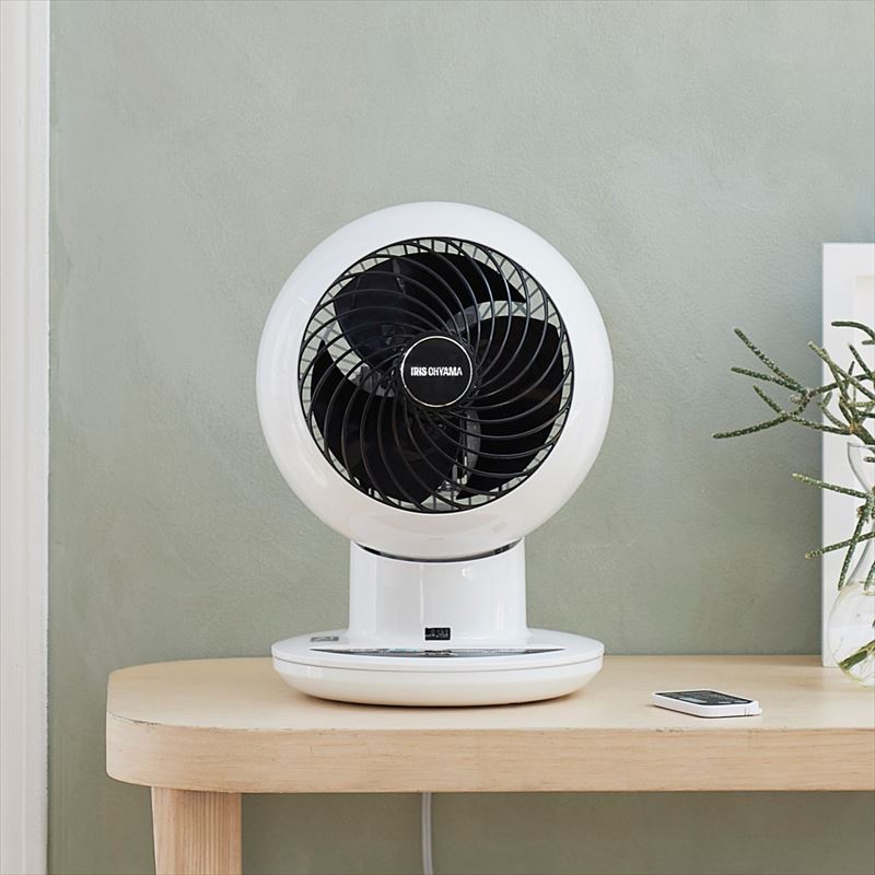 アイリスオーヤマ サーキュレーターアイ 18畳 上下左右首振り 音声操作 ホワイト PCF-SCV15T