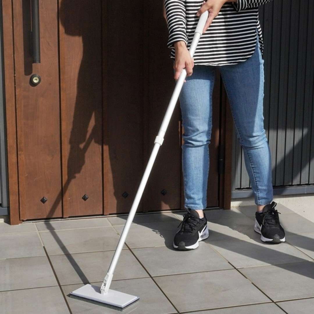 魅力的な価格 玄関タイルブラシスポンジ ヘッド可動｜玄関・ガーデニング用品 個人装備