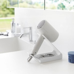 tower】 収納付きドライヤー＆ヘアーアイロンスタンド｜収納用品,お