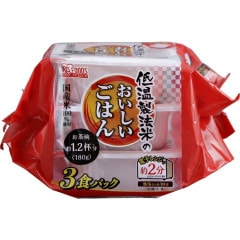 アイリスオーヤマ】低温製法米のおいしいごはん 80g×80パック