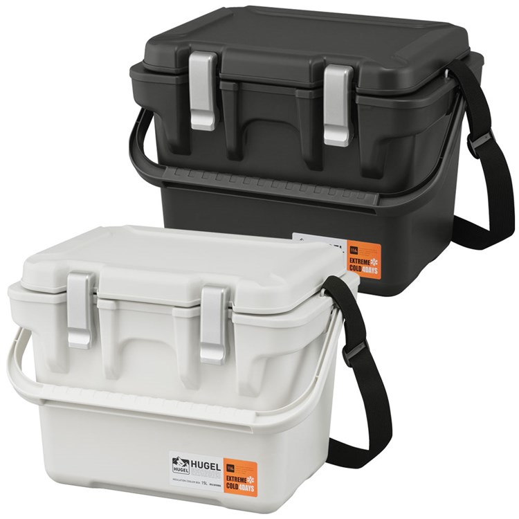 アイリスオーヤマ】HUGEL 真空断熱クーラーボックス 15L VITC-15