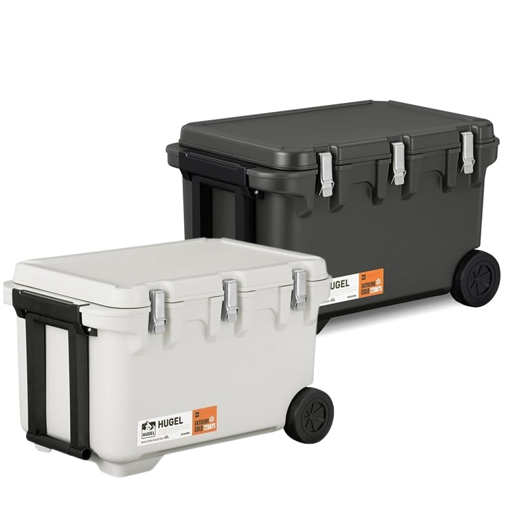 アイリスオーヤマ】クーラーボックス HUGEL 60L 約22.8日保冷