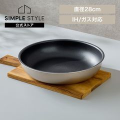��������ɥ����ȥѥ� �ե饤�ѥ�28cm IH���������б� IPDCI-T28F �᥿��å����졼����