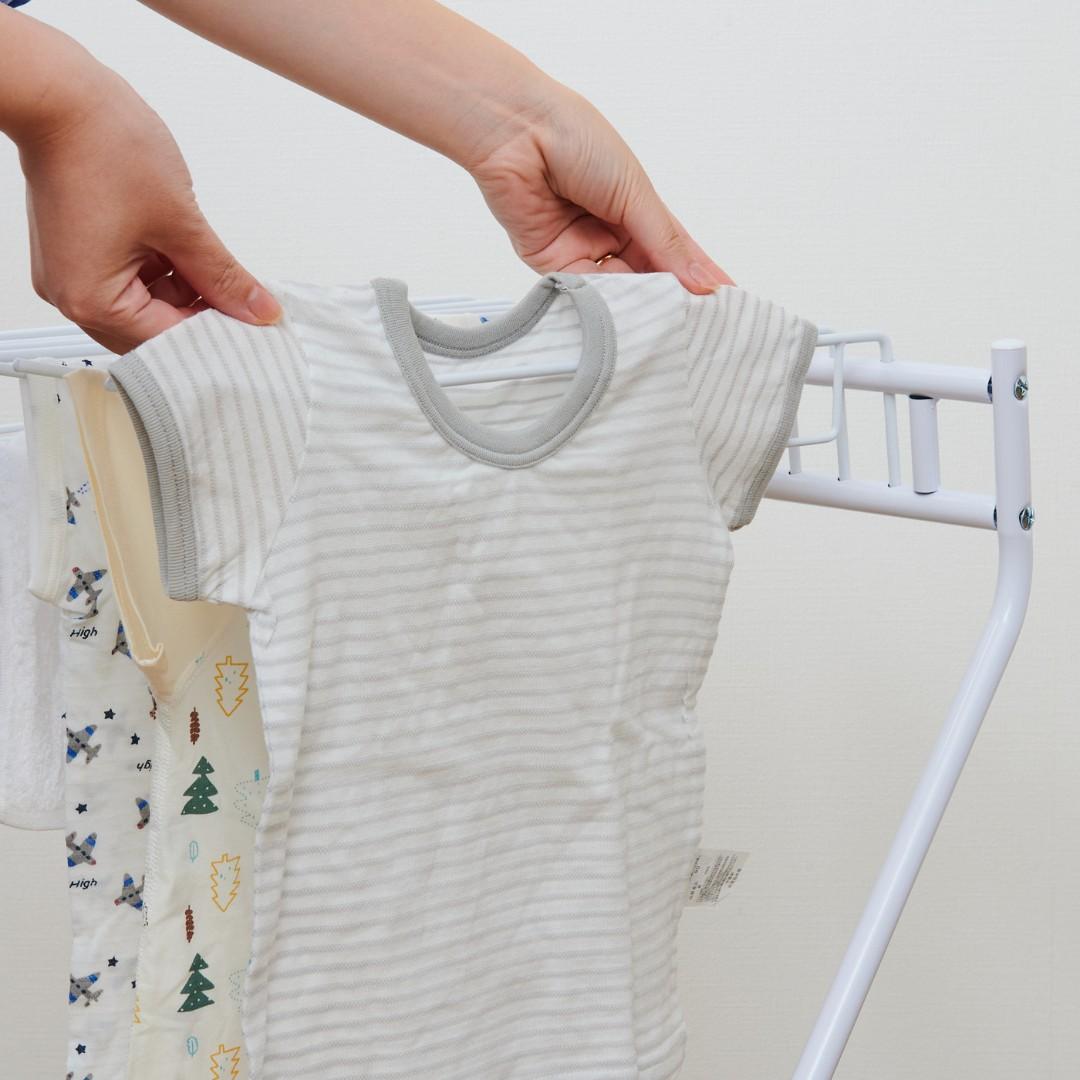 bws SELECTION】 スラックスハンガー 10本掛け ホワイト｜寝室