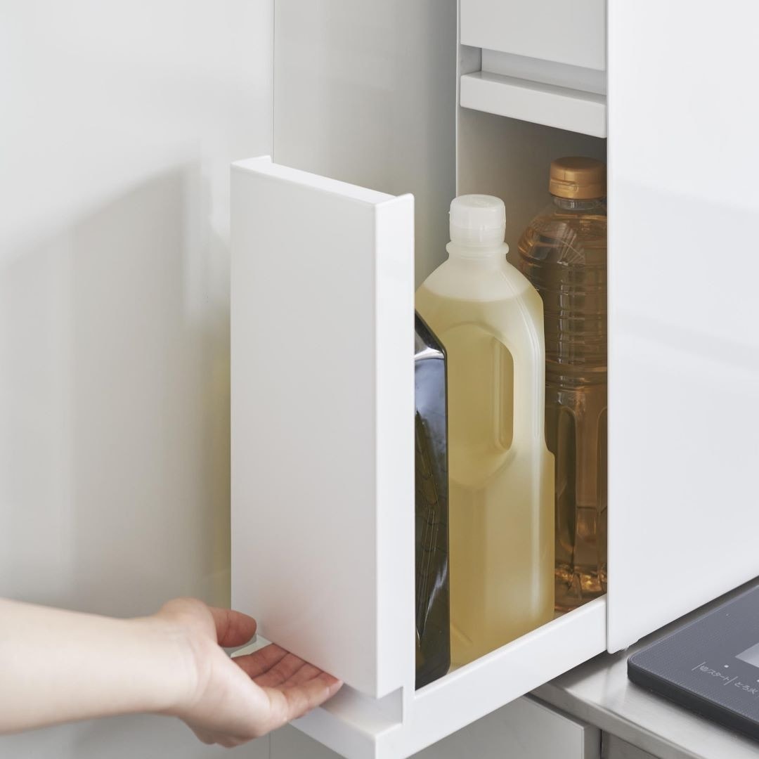 tower】隠せる調味料ラック 2段｜キッチン用品,キッチン収納