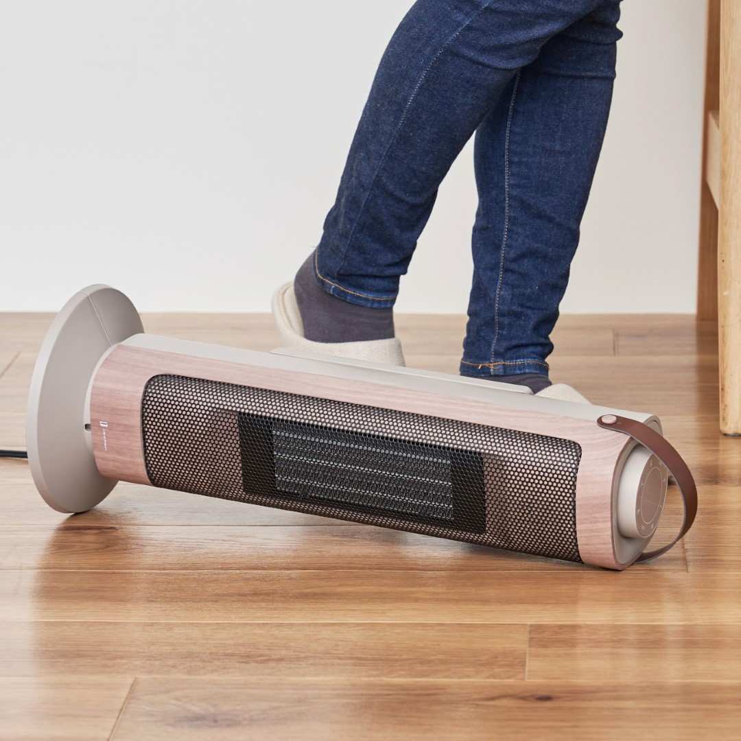 【美品】セラミックファンヒーター 山善 ミニセラミックファンヒーター｜EDMF-T06(H)｜[通販]ケーズデンキ