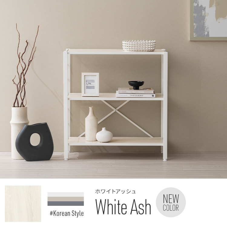 組立簡単 連結スチールラック 5段 幅56cm KRSR5-560｜SIMPLE STYLE