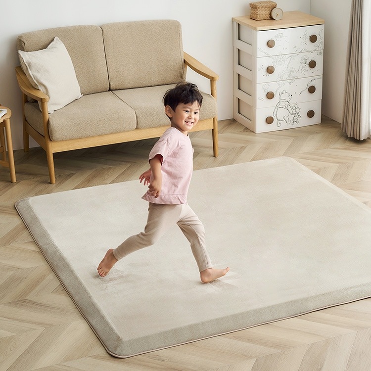 ラ・クッションラグ つまずきにくいラグ ACRNS-1818 ベージュ｜SIMPLE