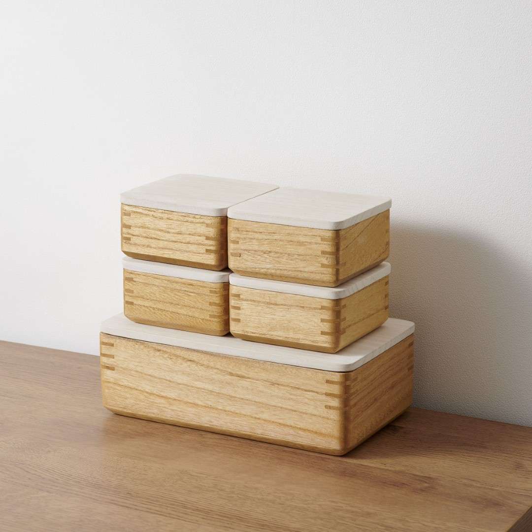 kirisai】 桐のレンジでお櫃｜キッチン用品,保存容器・調味料入れ,保存