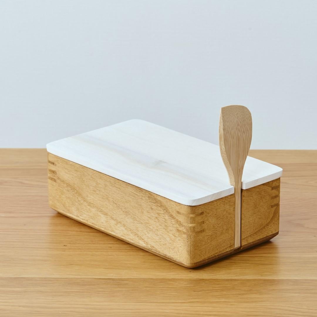 kirisai】 桐のレンジでお櫃｜キッチン用品,保存容器・調味料入れ,保存