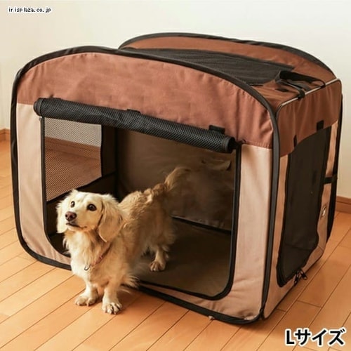 ペットソフトケージ❤️ 折りたたみ Lサイズ 洗濯可❤️ 猫犬兼用 逃亡防止リード付 ペットソフトケージ❤️ 折りたたみ Lサイズ 洗濯可❤️ 猫犬