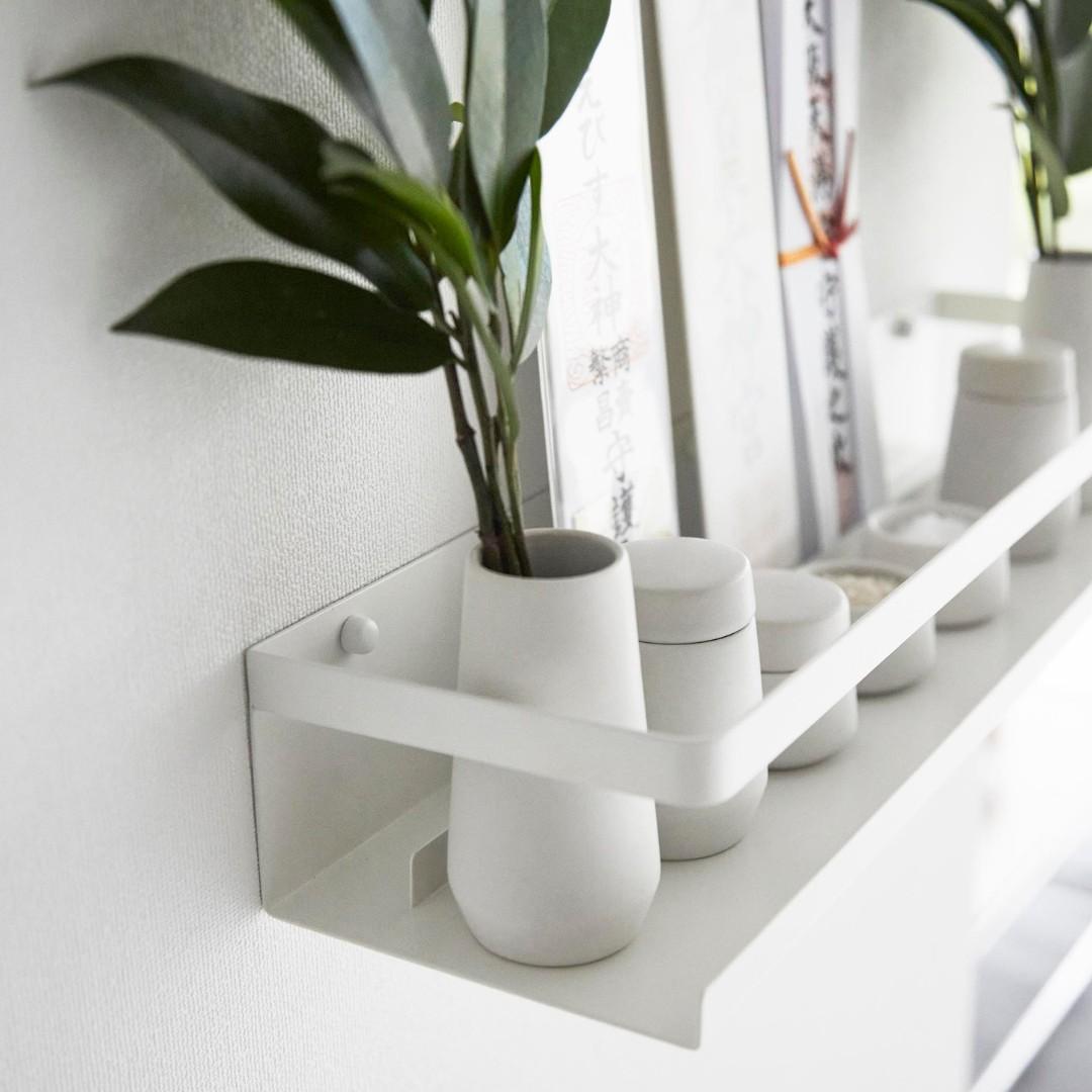 tower】 石こうボード壁対応 神棚 ホワイト｜浮かせる収納