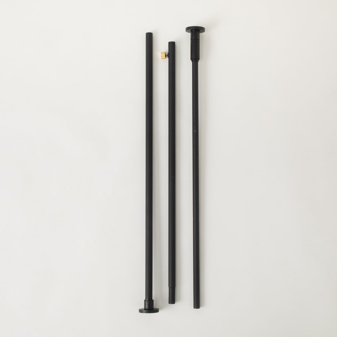 DRAW A LINE003 Tension Rod C Black　3本セット Draw A LINE 003 Tension ROD C Purpose Bar C Black Width 200