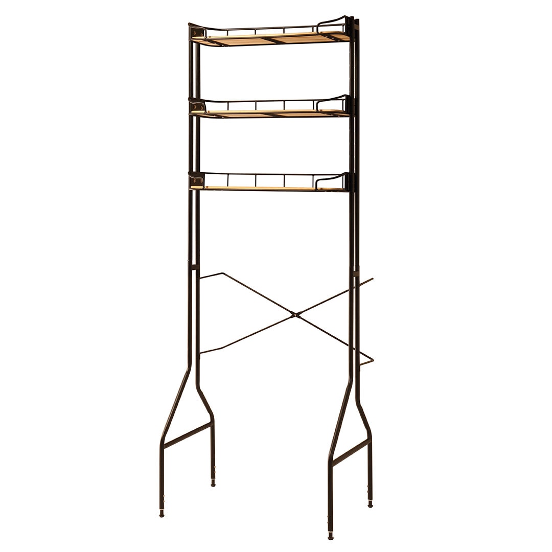 ironラック　カズさん専用 Mash】 BY CAGE LAUNDRY RACK 720 ブラック｜収納用品,洗面所