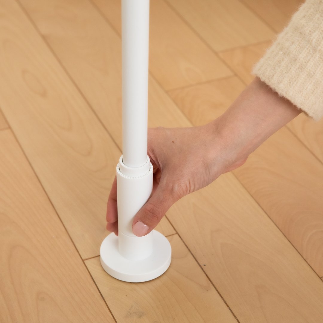 DRAW A LINE】 003 Tension Rod C ホワイト｜リビング用品,DIY