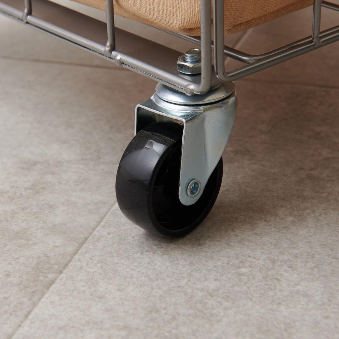 BRID】 ランドリースクエアバスケット ワイドタイプ 40L｜洗濯