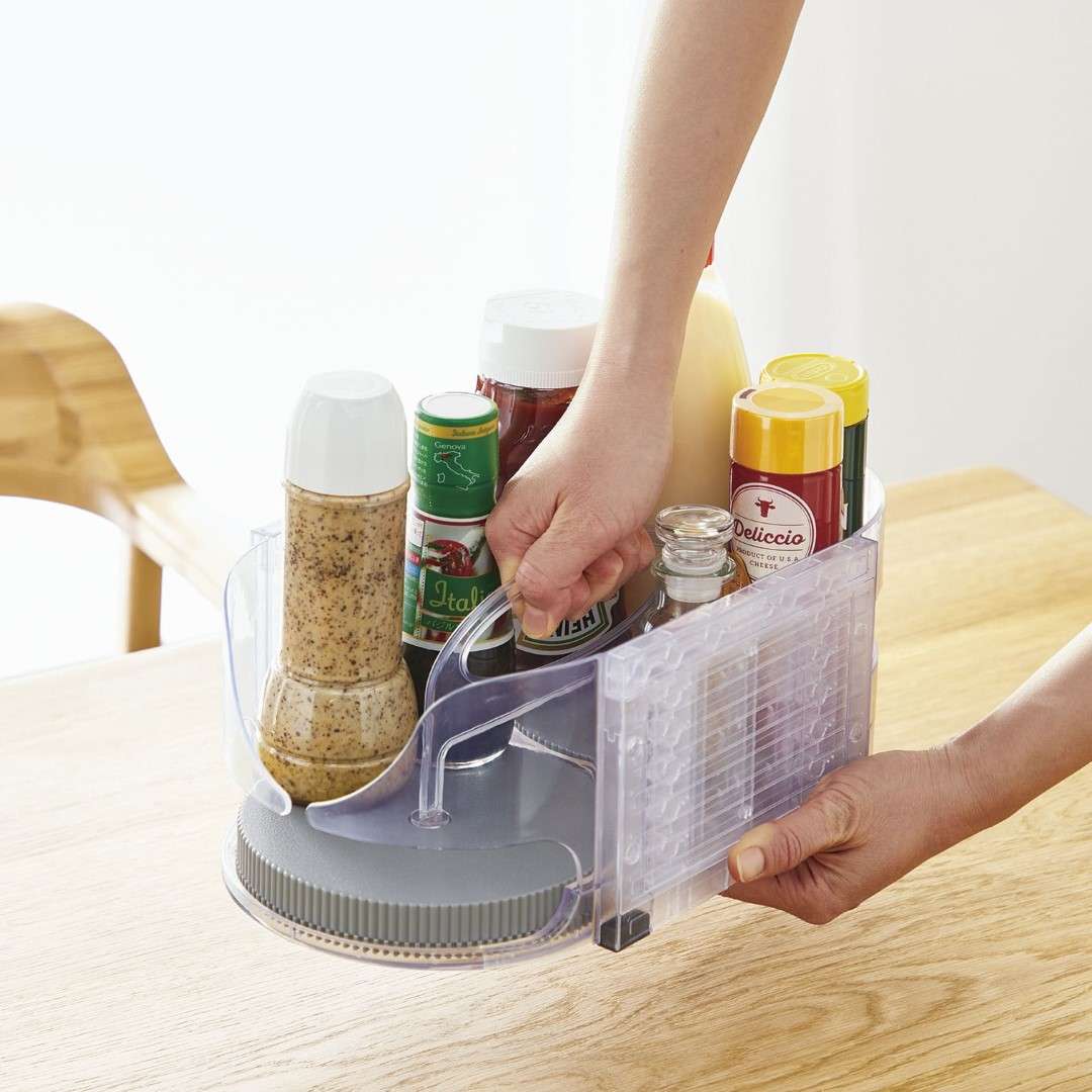 省スペース調味料ラック マワリーナDX｜キッチン用品,キッチン収納