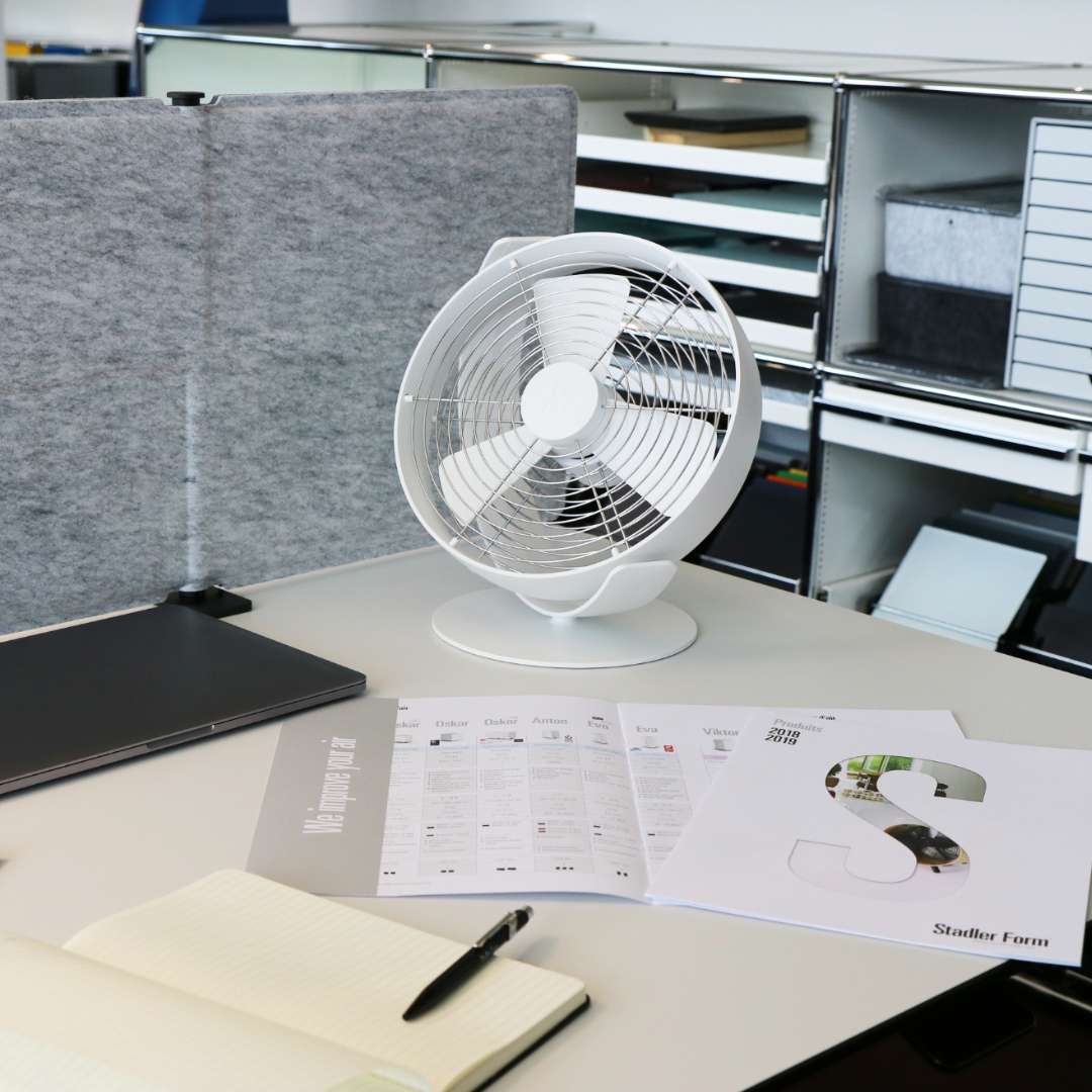 Stadler Form】 ティム テーブルファン ホワイト｜リビング用品