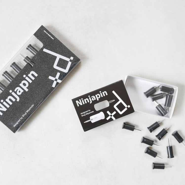 d】 ニンジャピン 15pcセット ブラック｜リビング用品,DIY｜kurasso