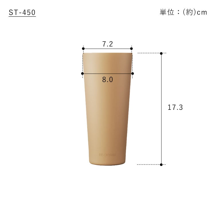 ���ƥ�쥹����֥顼 450ml ST-450