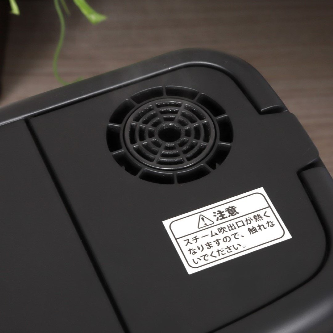 スチーム加湿機能付　電気ストーブ スチーム加湿機能付電気ストーブ：ベージュ