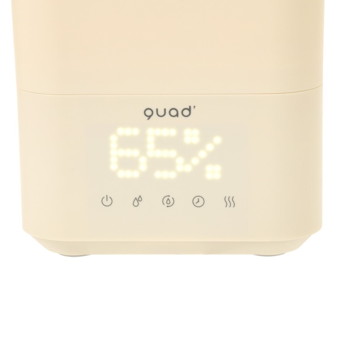 QUADS】 湿度コントロール機能付 ハイブリッド加湿器 ドット
