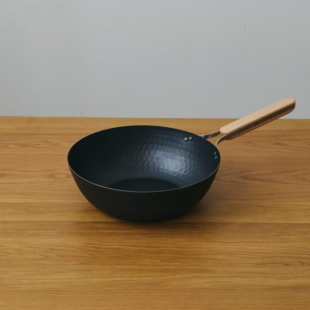 【未使用】enzo 鉄中華鍋 26cm enzo】 鉄中華鍋 26cm｜キッチン用品,鍋・フライパン・やかん
