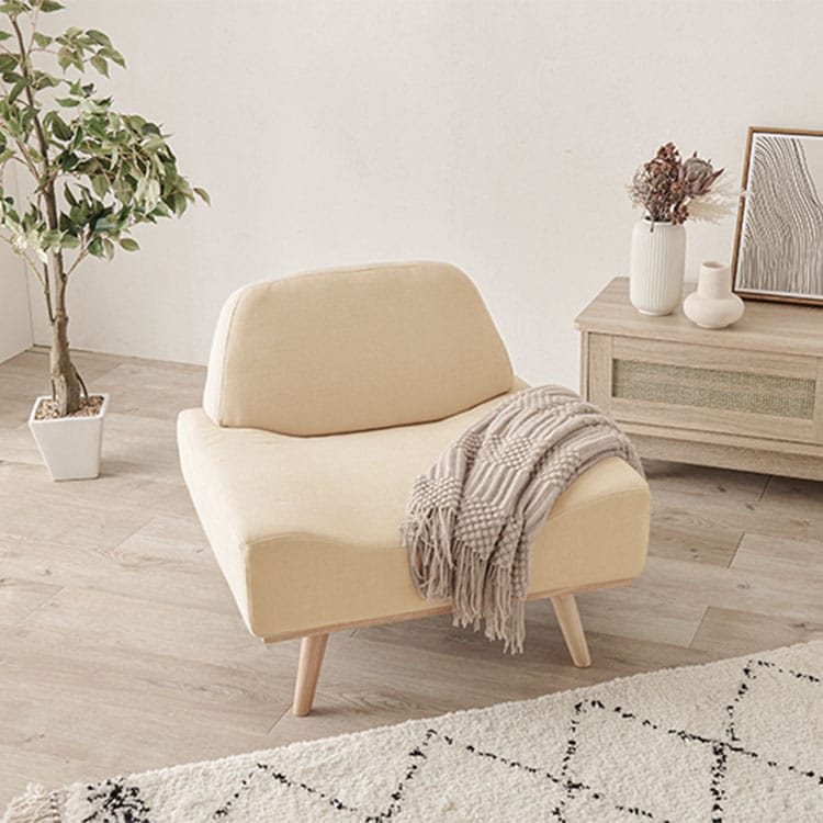 リンドラ アームレスソファ1P｜SIMPLE STYLE (シンプルスタイル