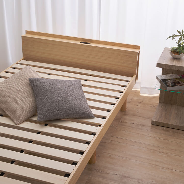 棚付きベッド シングル TKSB-S｜SIMPLE STYLE (シンプルスタイル