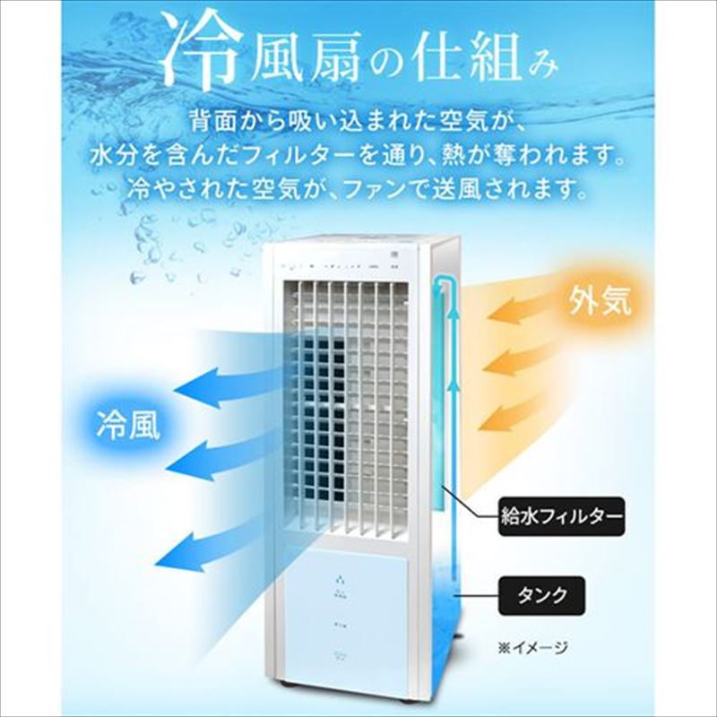 アイリスオーヤマ】冷風扇 TEKNOS IR-CF20｜アイリスプラザ,生活